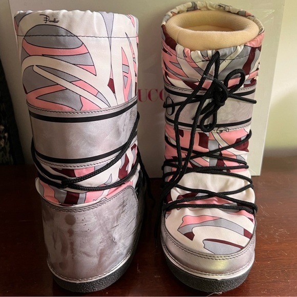 Emilio Pucci Snow Boots 38-40 - Picture 7 of 12